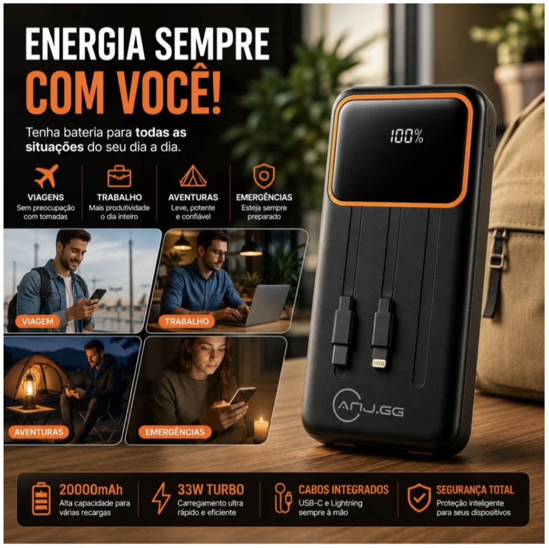 Carregador Power Bank - Imagem 2