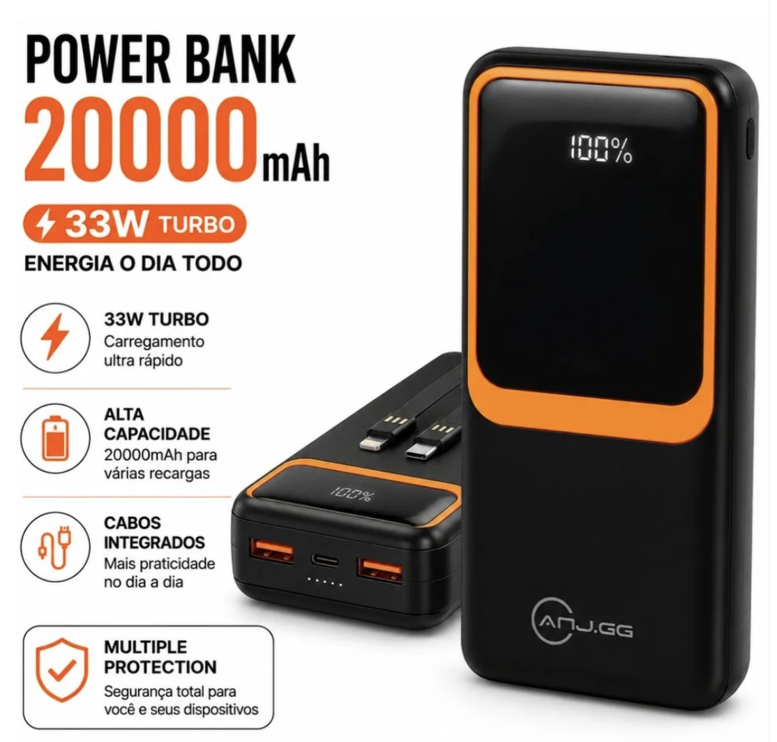 Carregador Power Bank - Imagem 4