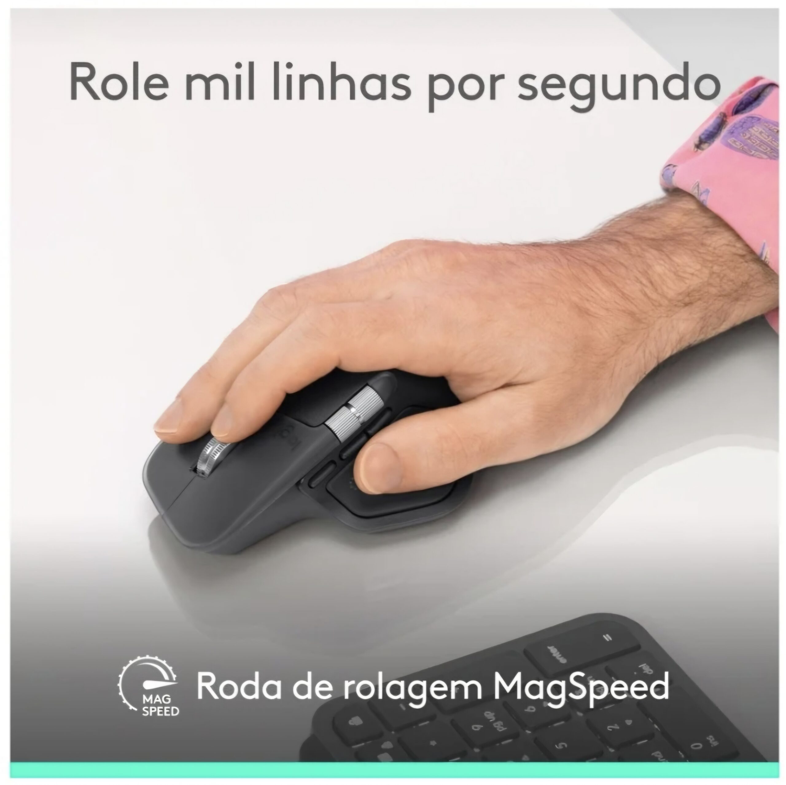 Mouse Sem Fio Logitech MX Master 4 - Imagem 3