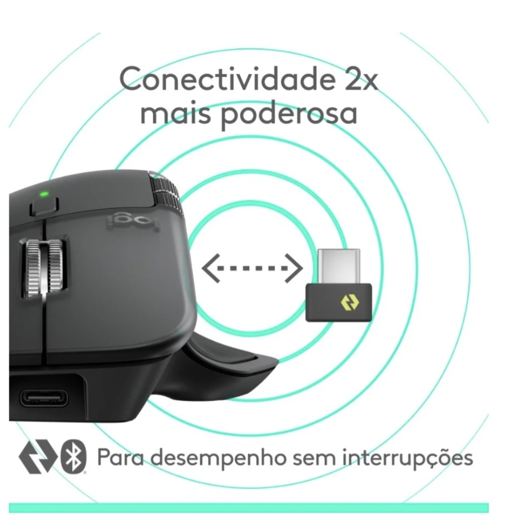 Mouse Sem Fio Logitech MX Master 4 - Imagem 5