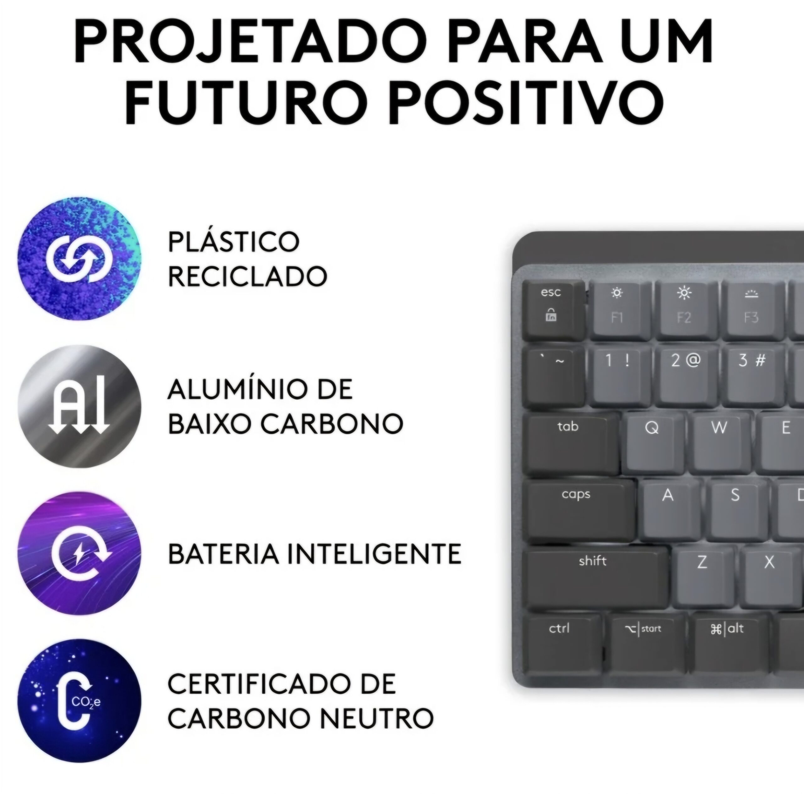 Teclado Mecânico Sem Fio Logitech - Imagem 5