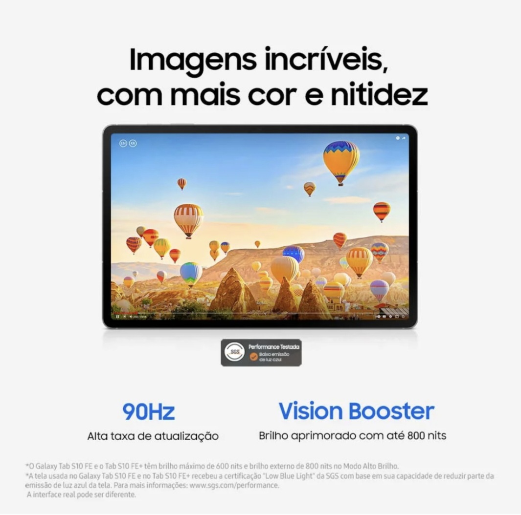 Tablet Samsung Galaxy Tab S10 FE+ - Imagem 5